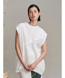 HEM MESH COCOON TOP / ヘムメッシュコクーントップ