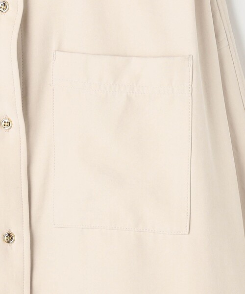 NICOLE white(ニコルホワイト)の「Wポケットシャツ(シャツ/ブラウス・レディース・オフホワイト/イエロー/ベージュ・FREE)」の9枚目の写真