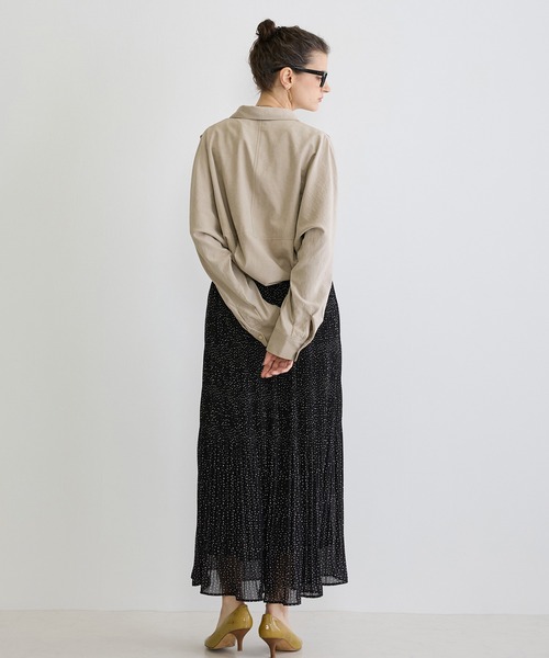 NICOLE white(ニコルホワイト)の「Wポケットシャツ(シャツ/ブラウス・レディース・オフホワイト/イエロー/ベージュ・FREE)」の19枚目の写真