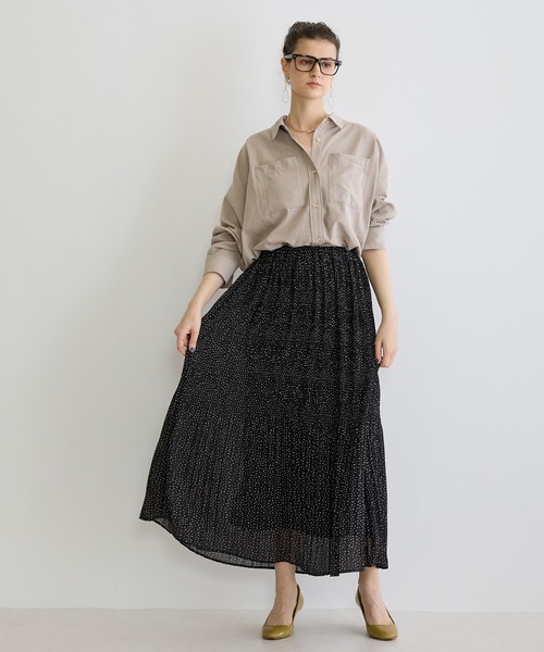 NICOLE white(ニコルホワイト)の「Wポケットシャツ(シャツ/ブラウス・レディース・オフホワイト/イエロー/ベージュ・FREE)」の22枚目の写真