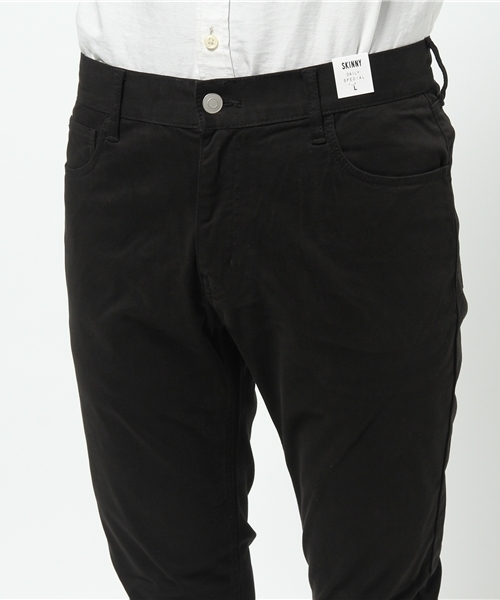 WEGO（ウィゴー）の「WEGO/サテンストレッチスキニーパンツ（その他パンツ・メンズ・ブラック/ワイン/ネイビー/ベージュ/オフホワイト/カーキ・SMALL/LARGE/MEDIUM）」の15枚目の写真