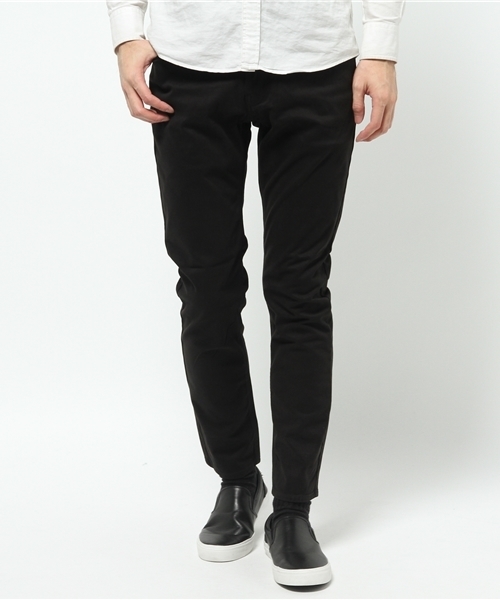 WEGO（ウィゴー）の「WEGO/サテンストレッチスキニーパンツ（その他パンツ・メンズ・ブラック/ワイン/ネイビー/ベージュ/オフホワイト/カーキ・SMALL/LARGE/MEDIUM）」の21枚目の写真