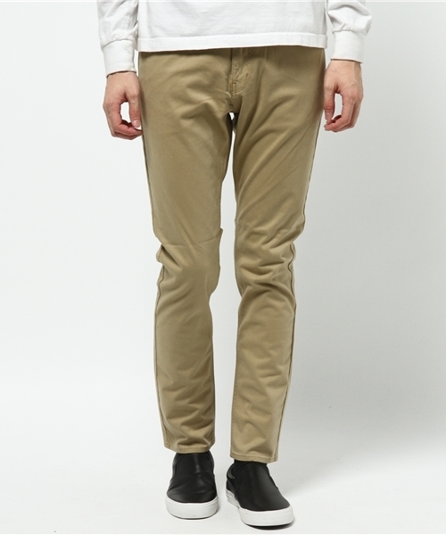 WEGO（ウィゴー）の「WEGO/サテンストレッチスキニーパンツ（その他パンツ・メンズ・ブラック/ワイン/ネイビー/ベージュ/オフホワイト/カーキ・SMALL/LARGE/MEDIUM）」の17枚目の写真