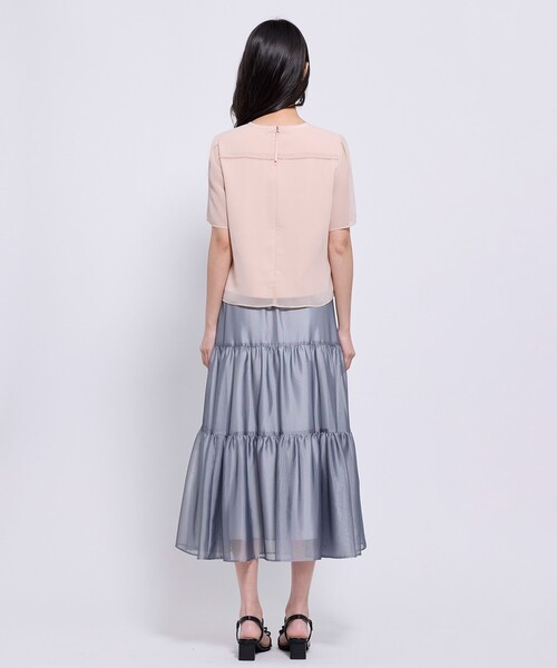 TOCCA(トッカ)の「CRYSTAL SHEER スカート(スカート・レディース・グレー系/スモーキーグリーン系・0/4)」の20枚目の写真