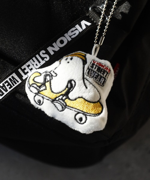 VISION STREET WEAR（ヴィジョンストリートウェア）の「VISION STREET WEAR 4-tier backpack リュック（バックパック/リュック・メンズ・ブラック×レッド/ブラック・FREE）」の3枚目の写真