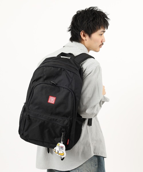 VISION STREET WEAR(ヴィジョンストリートウェア)の「VISION STREET WEAR 4-tier backpack リュック(バックパック/リュック・メンズ・ブラック×レッド/ブラック/ブラック×ホワイト・FREE)」の22枚目の写真