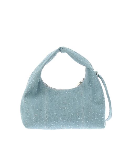 Ungrid（アングリッド）の「ネップデニムハンドバッグ（ハンドバッグ・レディース・ライトブルー/ブルー・FREE）」の12枚目の写真