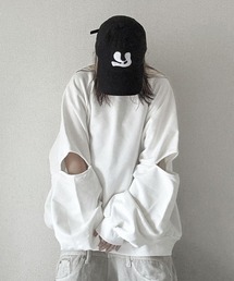 YACA | Slit Sleeve Sweat/スリットスリーブスウェット【unisex item】(スウェット)