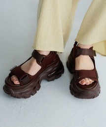 JEANASIS（ジーナシス）の「ウェーブソールスニーカーサンダル/661914（サンダル）」