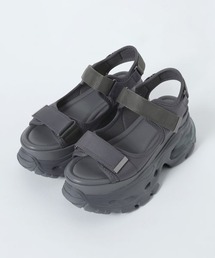 JEANASIS（ジーナシス）の「ウェーブソールスニーカーサンダル/661914（サンダル）」