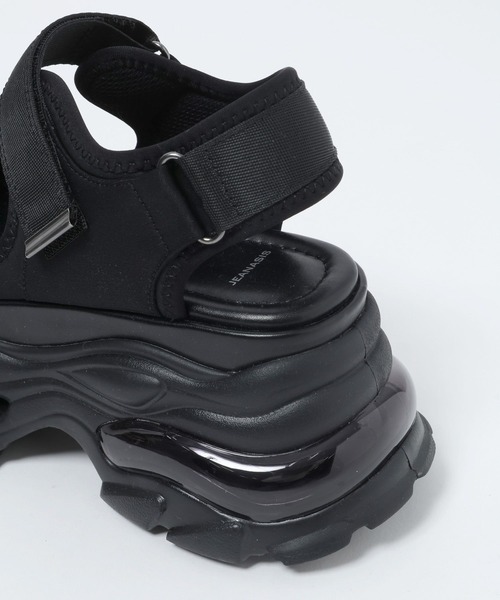 JEANASIS（ジーナシス）の「ウェーブソールスニーカーサンダル/661914（サンダル・レディース・ブラウン/ブラック・LARGE/MEDIUM）」の14枚目の写真