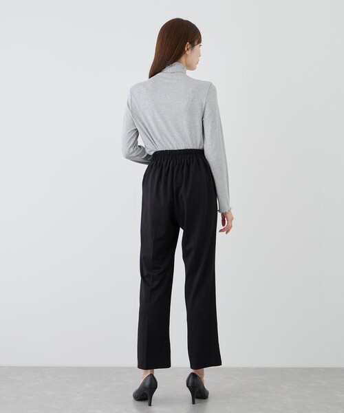Jayro（ジャイロ）の「カットツイルピンタック入りストレートパンツ（その他パンツ・レディース・ブラック/ブラウン/ベージュ系その他2・M）」の7枚目の写真