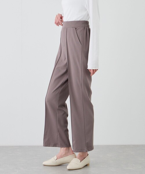 Jayro（ジャイロ）の「カットツイルピンタック入りストレートパンツ（その他パンツ・レディース・ブラック/ブラウン/ベージュ系その他2・M）」の9枚目の写真