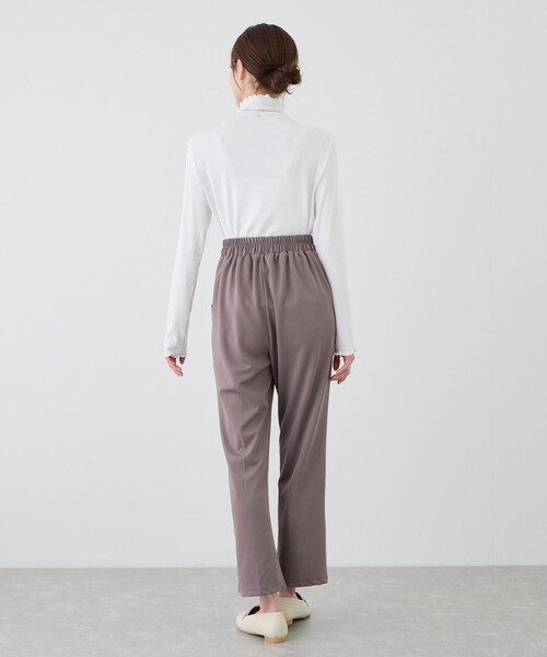 Jayro（ジャイロ）の「カットツイルピンタック入りストレートパンツ（その他パンツ・レディース・ブラック/ブラウン/ベージュ系その他2・M）」の13枚目の写真