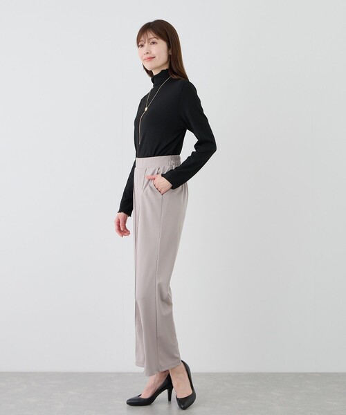 Jayro（ジャイロ）の「カットツイルピンタック入りストレートパンツ（その他パンツ・レディース・ブラック/ブラウン/ベージュ系その他2・M）」の18枚目の写真