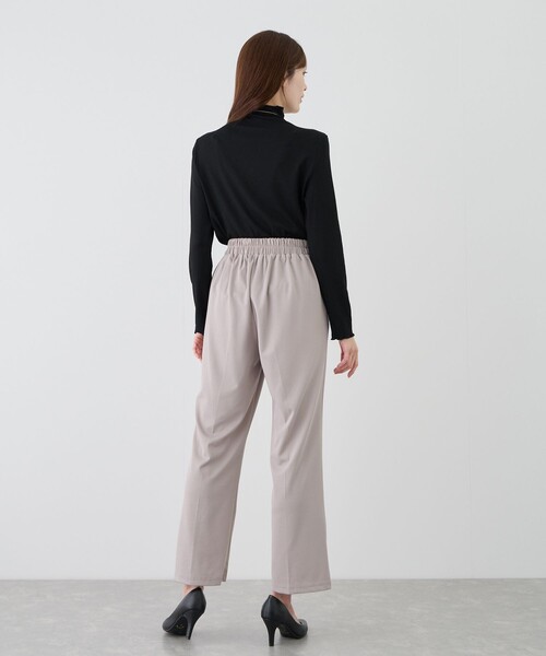 Jayro（ジャイロ）の「カットツイルピンタック入りストレートパンツ（その他パンツ・レディース・ブラック/ブラウン/ベージュ系その他2・M）」の19枚目の写真