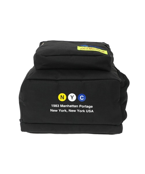 Manhattan Portage（マンハッタンポーテージ）の「Townsend Backpack LVL MTA（バックパック/リュック・メンズ・ブラック・LARGE）」の5枚目の写真