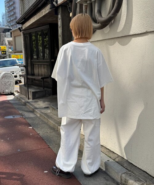 SOUNDSGOOOOD(サウンズグッド)の「【SOUNDS GOOOOD】フォトプリントメッセージTEE(Tシャツ/カットソー・レディース・ブラック/ホワイト/イエロー・ONE SIZE)」の17枚目の写真