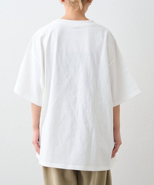 SOUNDSGOOOOD(サウンズグッド)の「【SOUNDS GOOOOD】フォトプリントメッセージTEE(Tシャツ/カットソー・レディース・ブラック/ホワイト/イエロー・ONE SIZE)」の14枚目の写真