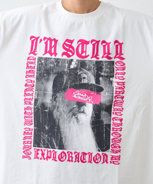 SOUNDSGOOOOD(サウンズグッド)の「【SOUNDS GOOOOD】フォトプリントメッセージTEE(Tシャツ/カットソー・レディース・ブラック/ホワイト/イエロー・ONE SIZE)」の13枚目の写真