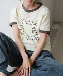 配色リンガーロゴ半袖Ｔシャツ