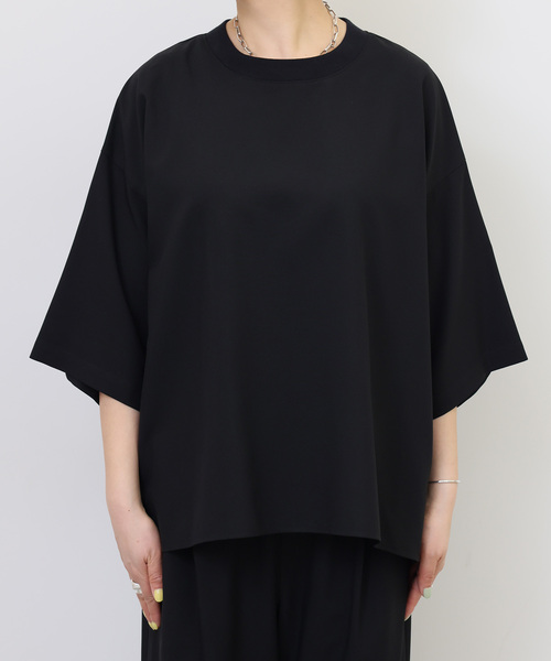 JOURNAL STANDARD LUXE（ジャーナルスタンダード　ラックス）の「トロピカル リブT（シャツ/ブラウス・レディース・チャコールグレー/ブラック・FREE）」の21枚目の写真