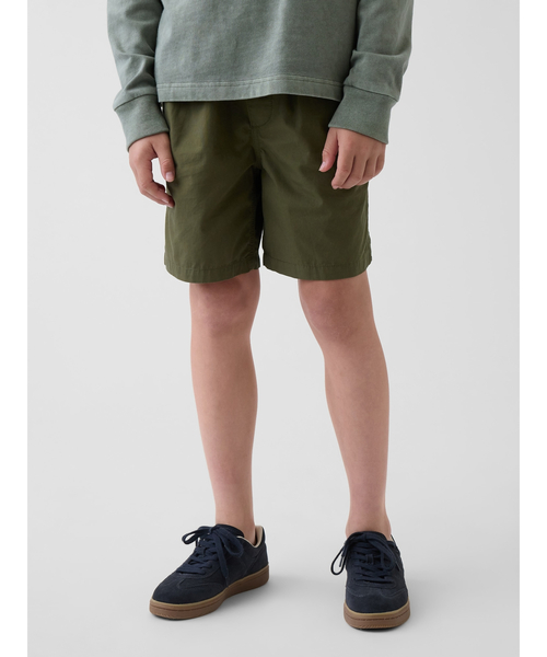 GAP(ギャップ)の「リラックスフィット プルオン ショートパンツ (キッズ)(その他パンツ・キッズ・カーキ/ベージュ/ネイビー・160cm/150cm/140cm/130cm/120cm/110cm)」の10枚目の写真