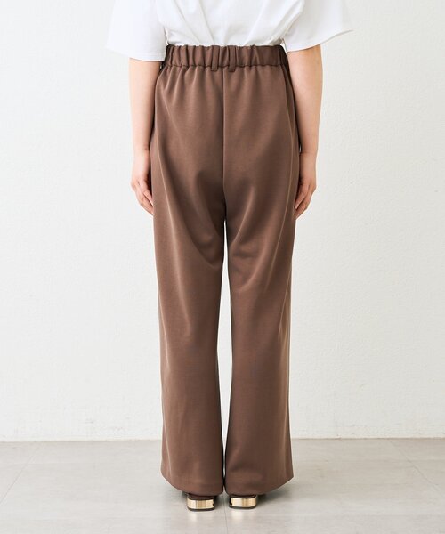 RIVE DROITE（リヴドロワ）の「【セットアップ着用可能/接触冷感】ドレーピーカットスラックス（その他パンツ・レディース・チャコールグレー/ブラウン・38/36）」の5枚目の写真