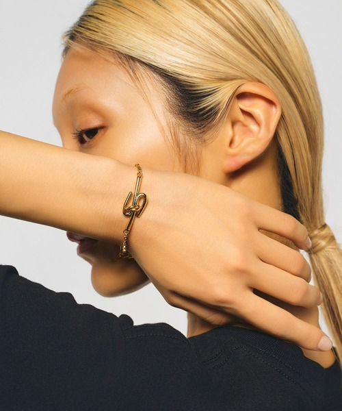 LAPUIS（ラピュイ）の「LAPUIS(ラピュイ)Connect coil bracelet（ブレスレット・レディース・ゴールド/シルバー/マルチ・FREE）」の11枚目の写真