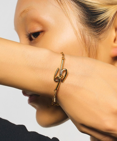 LAPUIS（ラピュイ）の「LAPUIS(ラピュイ)Connect coil bracelet（ブレスレット・レディース・ゴールド/シルバー/マルチ・FREE）」の10枚目の写真