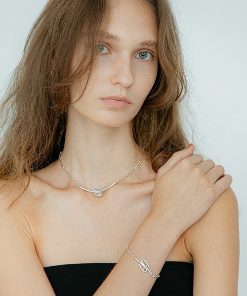 LAPUIS（ラピュイ）の「LAPUIS(ラピュイ)Connect coil bracelet（ブレスレット・レディース・ゴールド/シルバー/マルチ・FREE）」の8枚目の写真