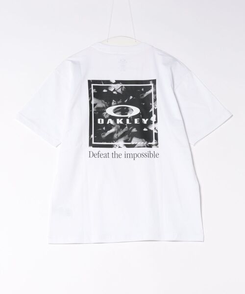 OAKLEY(オークリー)の「OAKLEY/オークリー メンズ 半袖 Tシャツ FOA408793(Tシャツ/カットソー・メンズ・ホワイト/グレイッシュブルー/ブラック・M/S/XS)」の22枚目の写真