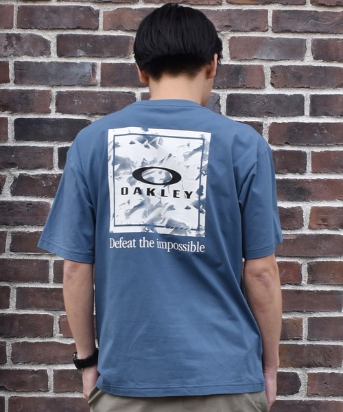 OAKLEY(オークリー)の「OAKLEY/オークリー メンズ 半袖 Tシャツ FOA408793(Tシャツ/カットソー・メンズ・ホワイト/グレイッシュブルー/ブラック・M/S/XS)」の17枚目の写真