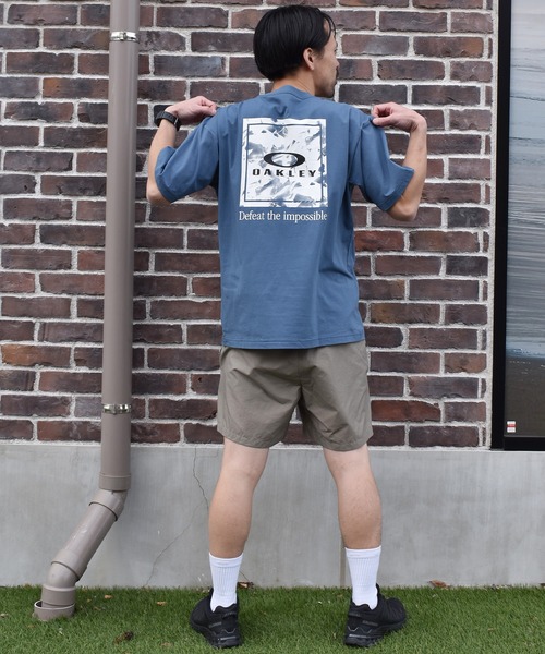 OAKLEY(オークリー)の「OAKLEY/オークリー メンズ 半袖 Tシャツ FOA408793(Tシャツ/カットソー・メンズ・ホワイト/グレイッシュブルー/ブラック・M/S/XS)」の19枚目の写真