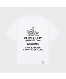 [ユニセックス]ホームボディ 半袖Tシャツ_3カラー