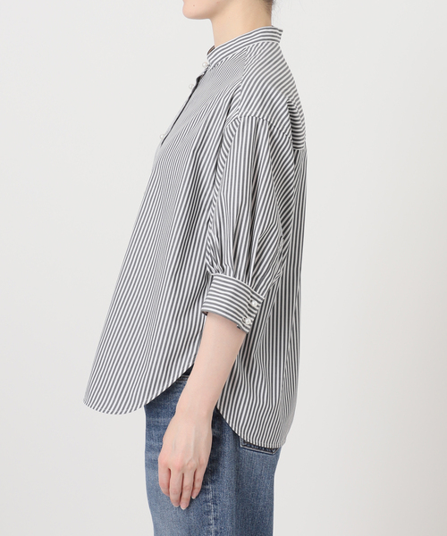 Spick & Span(スピックアンドスパン)の「《WEB限定 / 追加》パールボタンギャザースリーブシャツ(シャツ/ブラウス・レディース・その他10/ホワイト系その他/マルチ・FREE)」の19枚目の写真