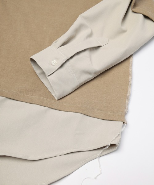 DISCOVERED(ディスカバード)の「NOT ABSOLUTE CUTSEWN(Tシャツ/カットソー・メンズ・ブラック/ベージュ・3/1)」の11枚目の写真