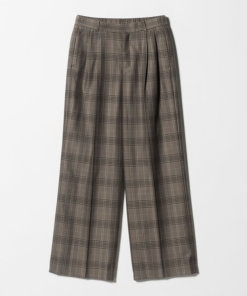 UNITED ARROWS(ユナイテッドアローズ)の「2タック ストレート ワイド パンツ(スラックス・レディース・その他2/ダークグレー/その他1・40/36/38)」の8枚目の写真