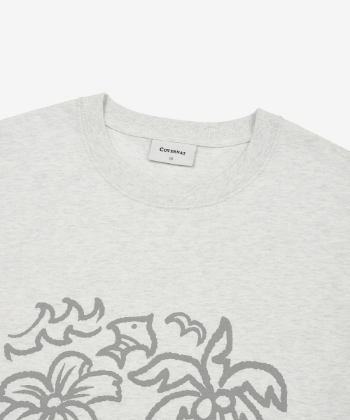 COVERNAT(カバーナット)の「ファムツリーグラフィックTシャツヘザーグレー(Tシャツ/カットソー・レディース・その他・X-SMALL/SMALL/XX-LARGE/MEDIUM/LARGE/X-LARGE)」の6枚目の写真