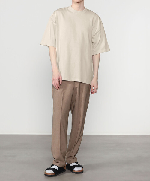 handvaerk（ハンドバーク）の「handvaerk | コットン クルーネック半袖Tシャツ MEN（Tシャツ/カットソー・メンズ・ホワイト系その他/ブラウン系その他/ブルー系その他・L/M/S）」の16枚目の写真