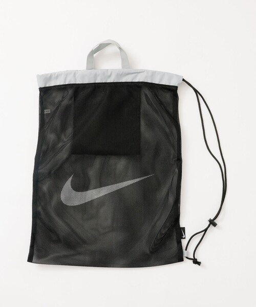 NIKE（ナイキ）の「【NIKE / ナイキ】1994043 メッシュ ワンショルダーバッグ / 16L / ユニセックス（ショルダーバッグ・メンズ・グレー/サックスブルー/ブラック・フリー）」の5枚目の写真
