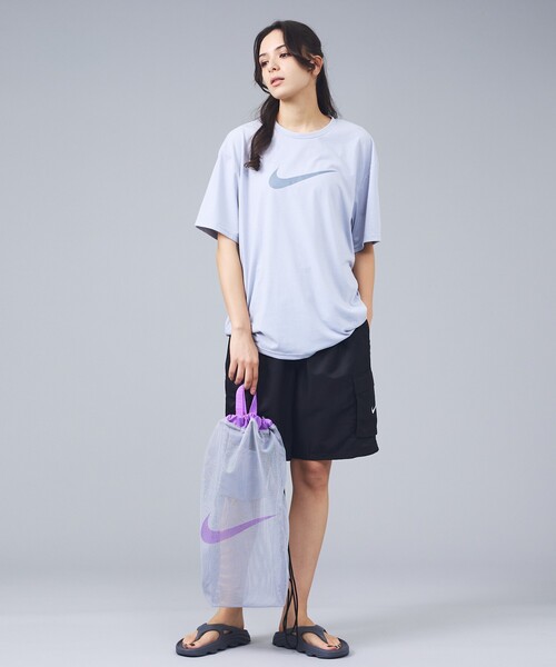 NIKE（ナイキ）の「【NIKE / ナイキ】1994043 メッシュ ワンショルダーバッグ / 16L / ユニセックス（ショルダーバッグ・メンズ・グレー/サックスブルー/ブラック・フリー）」の17枚目の写真