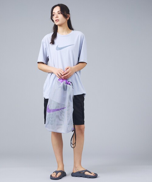 NIKE（ナイキ）の「【NIKE / ナイキ】1994043 メッシュ ワンショルダーバッグ / 16L / ユニセックス（ショルダーバッグ・メンズ・グレー/サックスブルー/ブラック・フリー）」の18枚目の写真