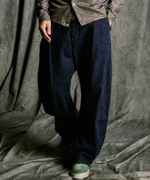 wjk | mp14986- wide banana denim(OW) ワイドバナナデニムパンツ(5225 dn90j)(デニムパンツ)