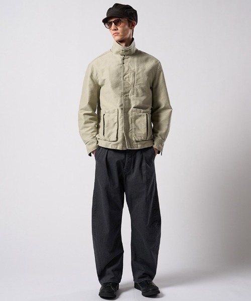 wjk(ダヴルジェイケイ)の「mp14986- wide banana denim(OW) ワイドバナナデニムパンツ(5225 dn90j)(デニムパンツ・メンズ・インディゴブルー/チャコールグレー・S/M/L/XL)」の21枚目の写真