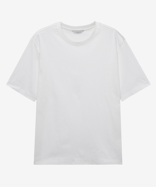 MINDBRIDGE（マインドブリッジ）の「[クール]ラウンドデイリーTシャツ - 5カラー（Tシャツ/カットソー・メンズ・ブラウン/ライトグレー/オフホワイト/ブラック/カーキ・95/100/105/110）」の19枚目の写真