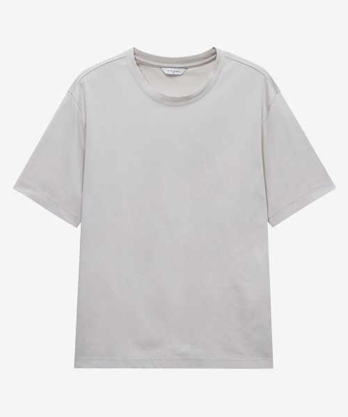 MINDBRIDGE（マインドブリッジ）の「[クール]ラウンドデイリーTシャツ - 5カラー（Tシャツ/カットソー・メンズ・ブラウン/ライトグレー/オフホワイト/ブラック/カーキ・95/100/105/110）」の17枚目の写真