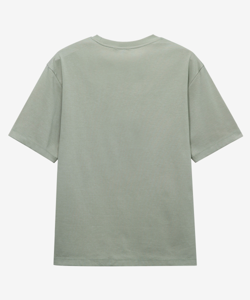 MINDBRIDGE（マインドブリッジ）の「[クール]ラウンドデイリーTシャツ - 5カラー（Tシャツ/カットソー・メンズ・ブラウン/ライトグレー/オフホワイト/ブラック/カーキ・95/100/105/110）」の14枚目の写真