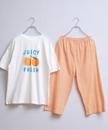 LYKKE（リッケ）の「親子おそろいの半袖パジャマ（大人）（ルームウェア/パジャマ）」