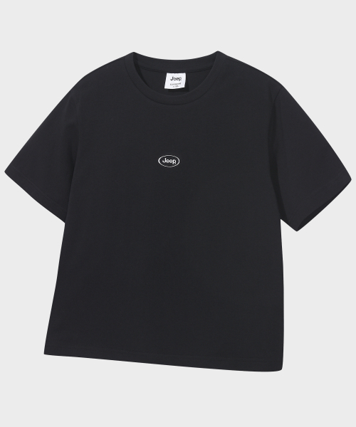 JEEP(ジープ)の「ウィメンズ ジープ 円形ロゴ クロップ 半袖Tシャツ (JR5TSF503BK)(Tシャツ/カットソー・レディース・その他・LARGE/MEDIUM/SMALL/X-SMALL)」の2枚目の写真
